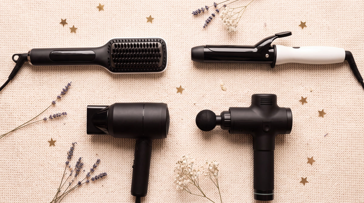 Composición de los productos más vendidos de tecnología de belleza en BRILLABONITA™